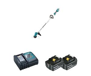 Coupe-bordure 18V DUR192LZ + 2 batteries BL1850B 18V 5 Ah + 1 chargeur DC18RC MAKITA