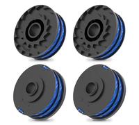 Coupe Bordure Bobine,4 Pièces Φ1.5mm 8.30 m RAC123 Recharge Bobine Fil pour Coupe-Bordure,Bobine pour débroussailleuses Ryobi RLT4027, RLT4125, RLT5027, RLT6030, RLT5127, RLT6130