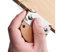 Coupe-Bordure Bois - Bandeuse Ergonomique Pour Angles,Racleur Pour Bande De Bord, Chanfrein Et Filet,Pour De Plâtre, Mobilier, Armoire, Ateliers, Plan De Travail, Artisanat,