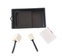 Coupe-bordure d'angle - 12 x 9 cm - Outil de précision en polypropylène - Pour façonner les bords lisses avec couverture - Accessoire de rénovation pratique pour plinthes et plafonds