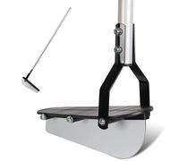 FISHTEC - Dresse Bordure de Jardin - Coupe Bordure Manuel - Lame Acier Tranchante 28 cm - Manche Pivotable & Maniable 102 cm - Permet de Délimiter Facilement Votre Pelouse - Large Zone d'Appui du Pied