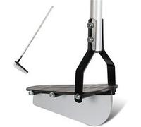 FISHTEC - Dresse Bordure de Jardin - Coupe Bordure Manuel - Lame Acier Tranchante 28 cm - Manche Pivotable & Maniable 102 cm - Permet de Délimiter Facilement Votre Pelouse - Large Zone d'Appui du Pied