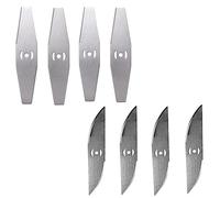 Coupe Bordure Lame De Rechange, 24V Coupe Bordure sans Fil avec Batterie Lame en Métal, Debroussailleuse Electrique Accessoires, pour Coupe Bordure sans Fil Garniture De Jardin,Metal Blade