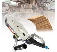 Coupe-bordure pneumatique en carton, outil d'épluchage de papier de consommation d'air pour carton ondulé, machine de coupe de chaîne en acier allié