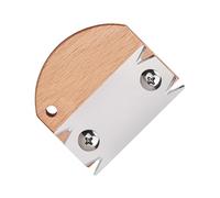 Coupe-bordure pour bois - Avec poignée en bois - Pour placage, mandoline manuelle polyvalente pour la coupe des bords - Pour le bricolage, la construction de meubles, le plan de travail d'armoire, le
