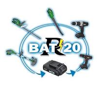 Coupe bordure "R-BAT20" + batterie 20 volt, 2 Amp + chargeur