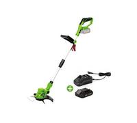 Coupe Bordure sans fil 20V + Batterie 4AH + Chargeur + Jeu de 20 lames coupantes VITO