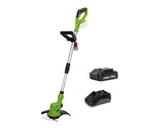 Coupe Bordure sans fil avec Batterie 20V 3.0AH + Chargeur + Jeu de 20 lames coupantes Mat télescopique VITO