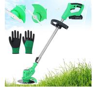 Coupe Bordure sans Fil avec Batterie, Debroussailleuse Electrique De l'herbe De 21 V, Puissant Jardin Edger Pelouse Edger sans ,840