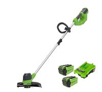 Coupe-bordures - Greenworks Tools - 2101507UC - Batterie 40V incluse - Largeur 30 cm - Fil auto 1,65 mm