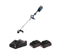 Coupe-bordures GRT 18V-40 + 2 batteries GBA 18V 4 Ah + Chargeur GAL 18V-40 BOSCH