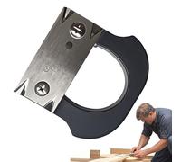 Coupe-bordures pour le travail du bois | Rabot à main pour la finition des bords des bavures | Rabot à bord manuel de précision en acier inoxydable pour boiseries de placage PVC Bords incurvés et