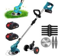 Coupe-bordures sans fil - PRUMYA - 21V - 1800W - 3 types de lames - Tige télescopique réglable