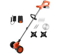 Coupe-bordures sans fil TEENO 20V Lithium - Manche télescopique - Poignée réglable