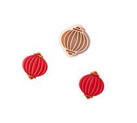 Coupe-boucles d ' oreilles en plastique antiadhésif, accessoires de création adaptés créations artistiques et processus de nettoyage facile, moule de boucle d ' oreille en argile du nouvel an