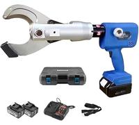 Coupe-boulons à cliquet électrique pour couper des câbles blindés en cuivre et aluminium, kit de coupe-câble portable, outil électrique à sertir, EZ-30C