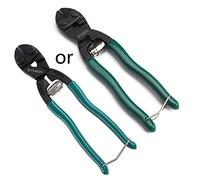 Coupe-boulons de 20,3 cm avec poignée confortable, boulon compact et robuste en acier pour la maison, industriel, pince coupante de fil