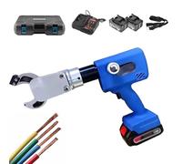 Coupe-boulons hydraulique - Outil de coupe de fils électriques sans fil pour fils de cuivre/aluminium, fonctionnant sur batterie, capacité de coupe de 65 mm