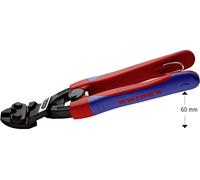 Knipex CoBolt® Coupe-boulons compact noire atramentisée, avec gaines bi-matière minces, avec œillet de fixation intégré pour fixation d’un dispositif antichute 200 mm 71 22 200 T