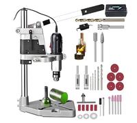 Coupe-bouteille électrique en verre, machine de découpe multifonctionnelle avec vitesse réglable 5000-8000r/min, ensemble complet d'outils pour couper, percer, poncer et polir
