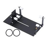 Coupe-bouteille en verre, Machine-outil de découpe de précision réglable pour projets de bricolage, acier inoxydable noir 6.5 16cm