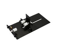 Coupe-bouteille en verre réglable - Outil de coupe en métal pour travaux manuels, bouteilles de vin, décorations ménagères, tête de lame en alliage d'acier inoxydable, roues en nylon, facile à