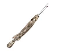 Coupe-boutonnières à coudre - Coupe boutonnières durable, coupe boutonnières en forme de poisson rétro | Coupe boutonnières en alliage et double usage, outil pour enlever le fil en acier inoxydable