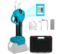 Coupe-branches compatible avec Makita 18 V (sans batterie), ouverture maximale 45 mm, diamètre de coupe 30 mm, écran LCD, sécateur électrique rechargeable pour branches, fleurs (MK)