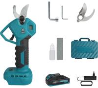 Coupe-branches électrique sans fil, 18V, moteur sans balai, diamètre de coupe 30 mm, une batterie