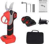 Coupe-branches électrique sans fil, moteur sans balai, 4 vitesses, 2X Batteries Set