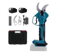 Coupe-branches sans fil pour Makita 18 V, 4 niveaux réglables, avec écran LCD, diamètre de coupe maximal de 40 mm, moteur sans balais pour branches, arbustes et troncs (avec 2 piles)