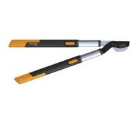 Fiskars 1013564 - Coupe-branche télescopique à lames franches - 5 cm - Acier trempé - Longueur du manche: 66-90 cm
