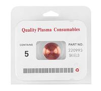 Coupe Buses 5 Pcs Pratique De La Coupe Du Consommables Pour Torche Max105 Ensemble De 220993 En Cuivre De Qualité Haute Performance Utilisation Continue