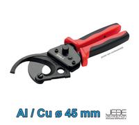 Coupe-câble à cliquet pour câble alu/cuivre Ø45 mm - CIMCO 120168