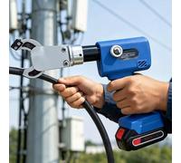 Coupe-câble, cisaille hydraulique rechargeable pour électriciens et entrepreneurs, coupe les câbles blindés jusqu'à 30 mm, idéal pour les travaux sur site