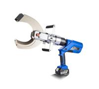 Coupe-câble électrique portable rechargeable - Ciseaux hydrauliques sans fil haute tension - Coupe-fil d'électricien (EZ-135C)