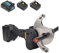Coupe-câble hydraulique alimenté par batterie - Outil à cliquet pour fils d'aluminium et de cuivre, idéal pour différentes tailles