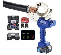 Coupe-câble hydraulique électrique sans fil avec cliquet, tête en alliage d'acier trempé pour câbles blindés en cuivre et aluminium, outil utilitaire de construction industrielle