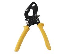 Coupe-câble LK240, ciseaux à cliquet en acier à haute teneur en carbone, outil de coupe à poignée en plastique PC pour câbles en aluminium, fils monobrins, fils multibrins