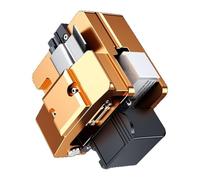 Coupe-câble optique rétractable automatique avec récipient à fibres usées et design à fentes multiples pour épissure, outil de coupe de câble à fibre optique industrielle