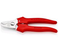 Knipex Coupe-câble 95 05 165 – 165 mm, Ø 10 mm, poignées gainées en plastique par extrusion