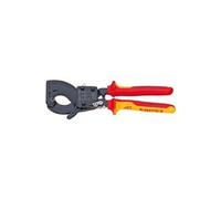 Coupe-câble VDE, tête vernie, Long. : 250 mm, Ø de la capacité de coupe 32 mm, Section du conducteur 240 mm²