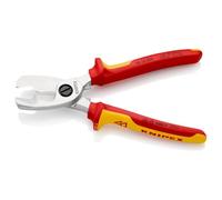 Coupe-câbles à double tranchants KNIPEX 95 16 200 200mm 20mm/70mm²