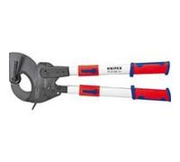 Knipex Coupe-câbles à cliquet, bras télescopiques, 1 pièce