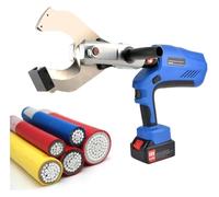Coupe-câbles hydraulique avec cliquet électrique de 150 kn/180 kn/250 kn avec écran LED, outil pour couper les câbles avec blindage en cuivre et aluminium (105 mm)