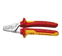 Knipex Knipex Petit coupe-câbles avec gaine bimatière Isolation VDE, Longueur totale: 160 mm Quantité:1