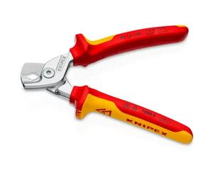 COUPE-CABLES STEPCUT 160MM Ø15MM - 1000 V ISOLE - KNIPEX - 9516160SB