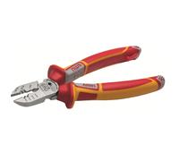 Coupe-Câbles VDE, 190 Mm, Couper, Dénuder, Presser, Plier, Raccourcir, NWS