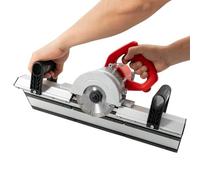 Coupe-carreaux électrique à 43 degrés Outil de coupe de carrelage de précision 1200 W 13000 tr/min Pompe Tension 12 V avec refroidissement et aspiration de poussière Outil chanfrein de carrelage