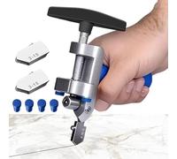 Coupe-Carreaux en Céramique,2 en 1 Coupe Miroir Manuel - Coupe-Carrelage Précis - pour Rénovation Salle de Bain Remodelage Cuisine Projets Mur et Douche Amélioration Habitat Chantier Construction